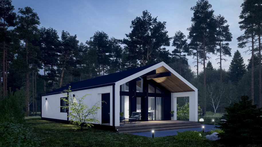 Проект дома «BARN_90»