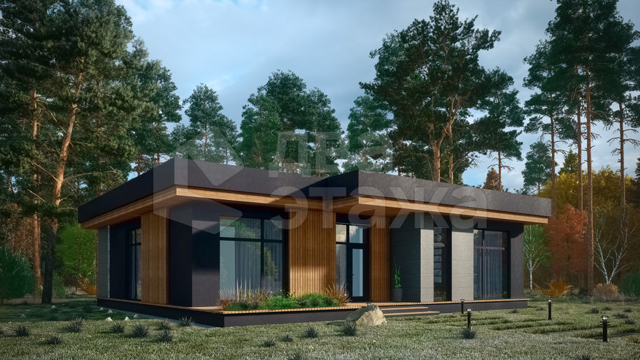 Проект дома «FLAT_120»