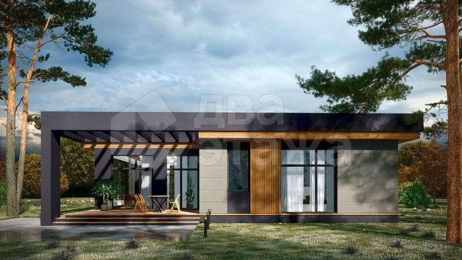 Проект дома «FLAT_120»