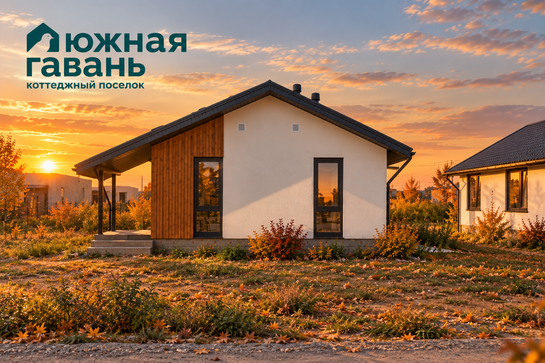 Строящийся дом 61 м.кв из газобетона от застройщика в Барнауле, ЖК Южная Гавань, ул Жаворонковая, фото 2
