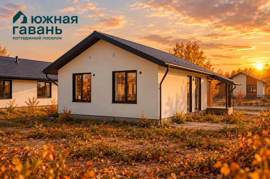 Строящийся дом 61 м.кв из газобетона от застройщика в Барнауле,ЖК Южная Гавань, ул Жаворонковая, фото 4