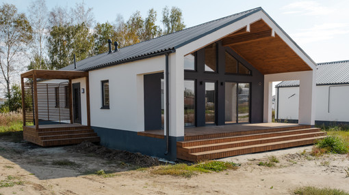 Дом по проекту "BARN_90" в ЖК "Палитра" ул.Кипренского