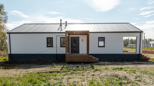Дом по проекту "BARN_90" в ЖК "Палитра" ул.Кипренского