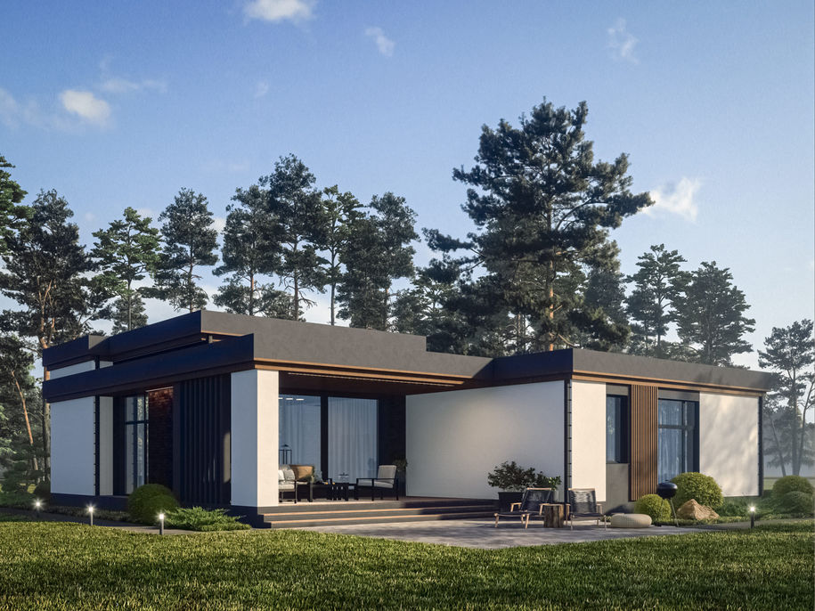 Проект дома «FLAT_200» 1 фото