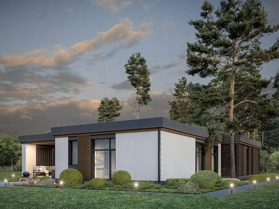Проект дома «FLAT_200», 6 фото