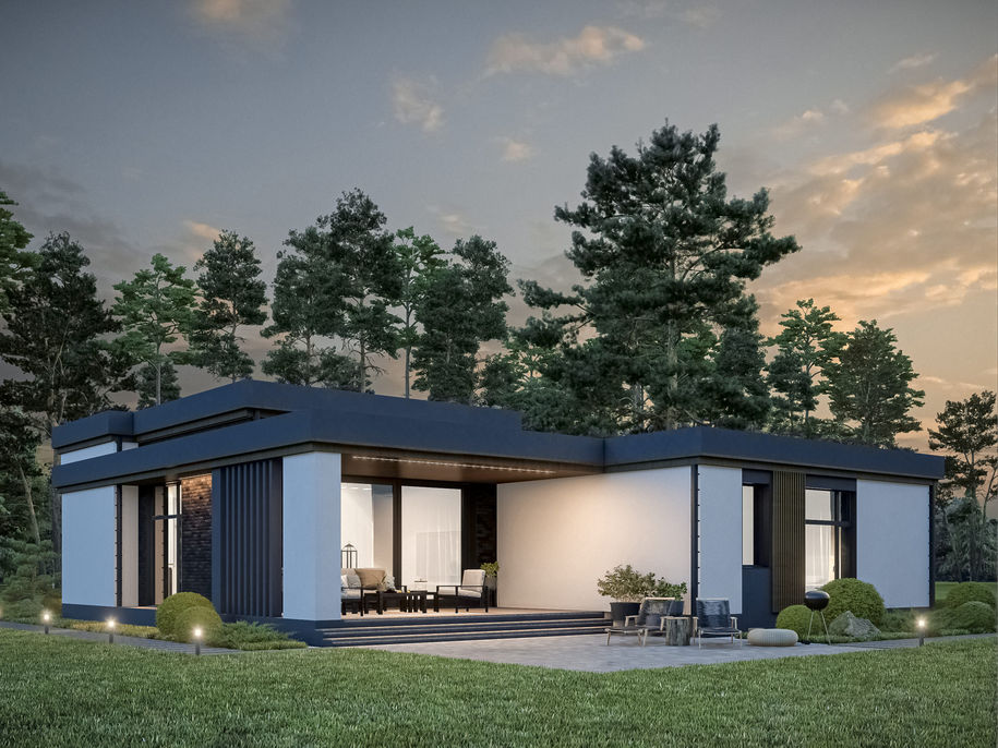 Проект дома «FLAT_200», 8 фото